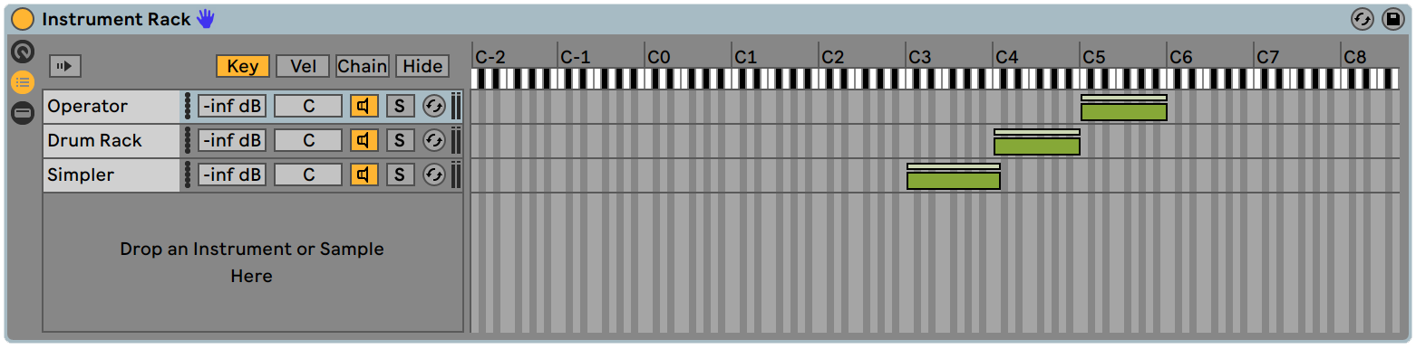 Zoned Instrument Rack